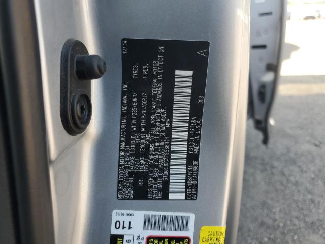 2015 TOYOTA SIENNA LE 5TDKK3DC7FS566011