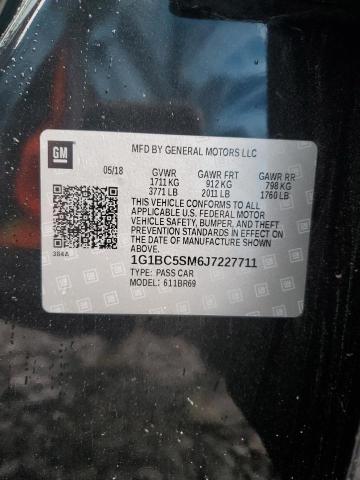 2018 CHEVROLET CRUZE LS - 1G1BC5SM6J7227711