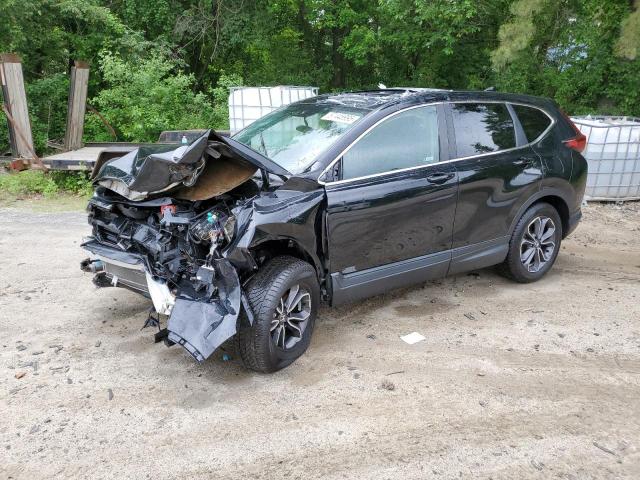 HONDA CR-V EX 2021 black  gas 2HKRW2H52MH618866 photo #1