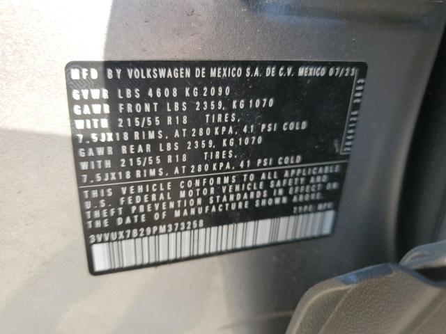 2023 VOLKSWAGEN TAOS SE 3VVUX7B29PM373258