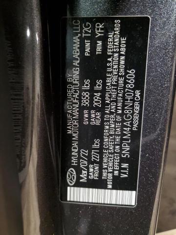 2022 HYUNDAI ELANTRA SE - 5NPLM4AG8NH078606