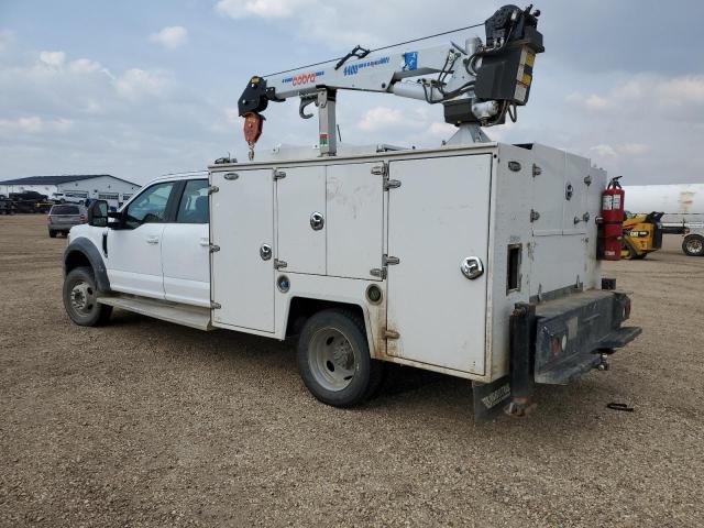FORD F450 SUPER 2019 white  diesel 1FD0W4HT4KEC59113 photo #3