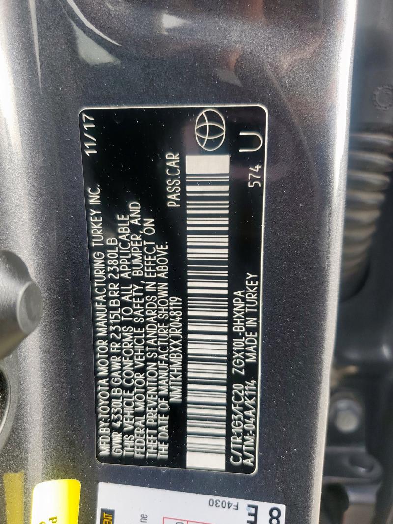 2021 TOYOTA C-HR XLE - NMTKHMBXXJR048119