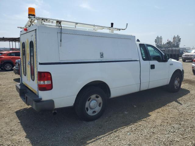FORD F150 2008 white  gas 1FTRF12268KB87688 photo #4