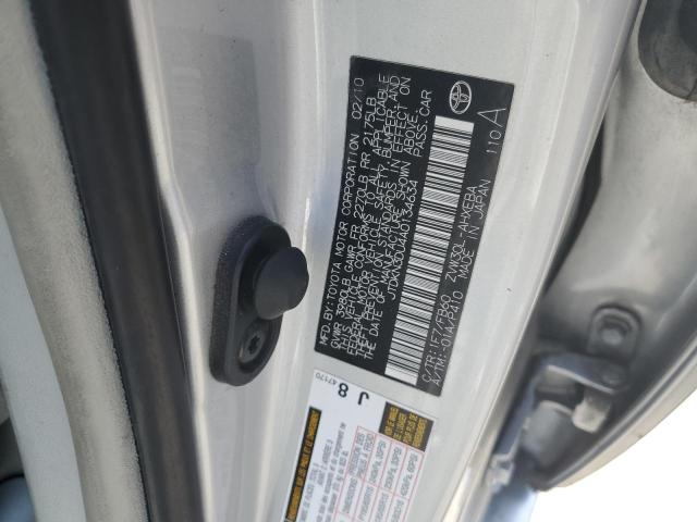 2010 TOYOTA PRIUS - JTDKN3DU4A0134634