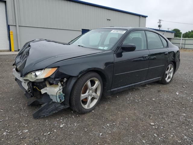 SUBARU LEGACY 2.5 2008 black  gas 4S3BL616587208609 photo #1
