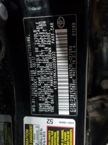 2018 TOYOTA CAMRY L 4T1B11HK4JU038032