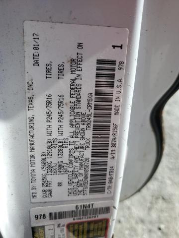 2017 TOYOTA TACOMA ACC - 5TFSX5EN0HX050728