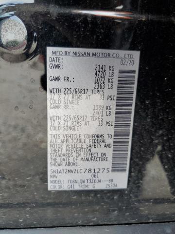 2020 NISSAN ROGUE S - 5N1AT2MV2LC781275