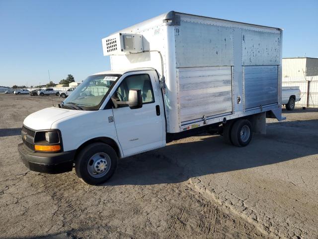 CHEVROLET EXPRESS G4 2016 white cutaway flexible fuel 1GB6GUCG4G1124898 photo #1