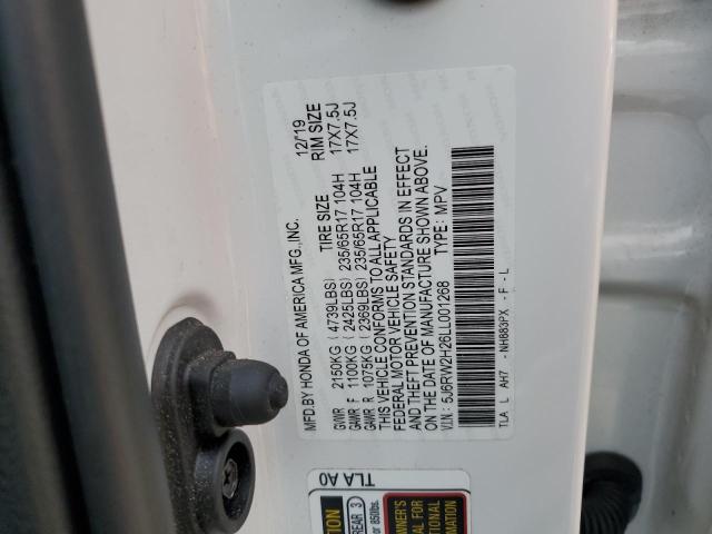 2020 HONDA CR-V LX - 5J6RW2H26LL001268