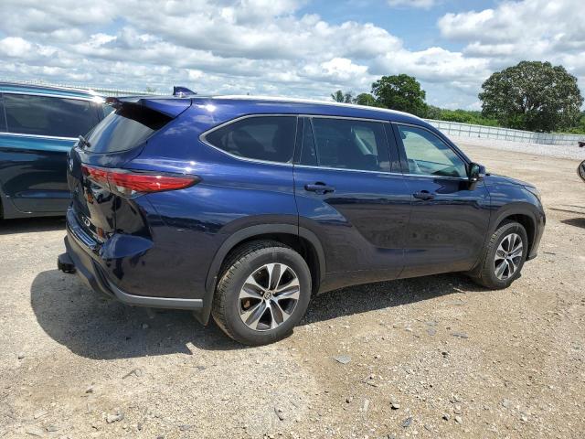 Vin: 5tdgzrbh3ns227229, lot: 62271585, toyota highlander xle 20223