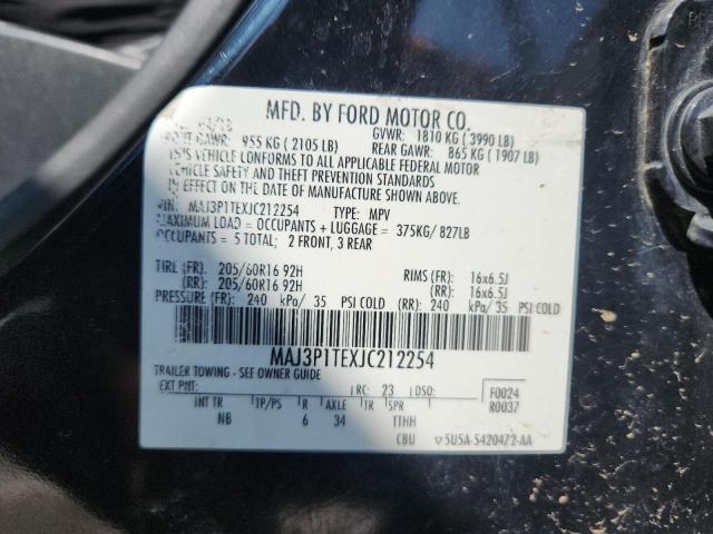 2018 FORD ECOSPORT S - MAJ3P1TEXJC212254