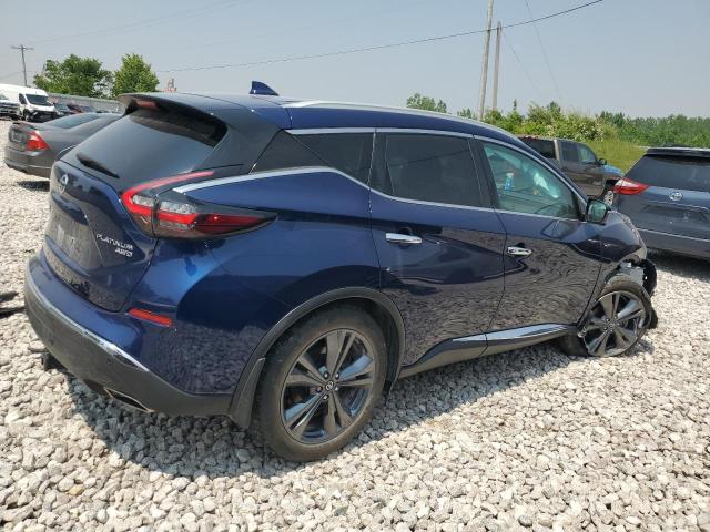 Vin: 5n1az2ds3ln166128, lot: 59097295, nissan murano platinum 20203