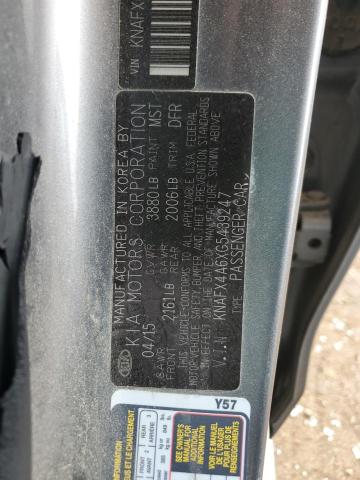 2016 KIA FORTE LX - KNAFX4A6XG5439247