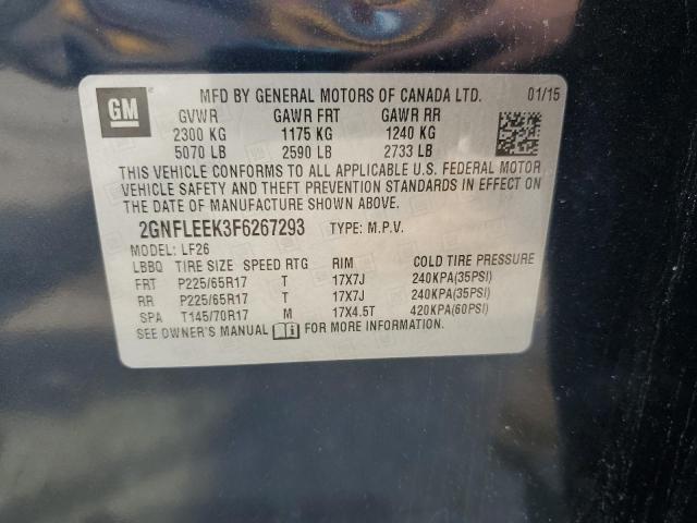 2015 CHEVROLET EQUINOX LS - 2GNFLEEK3F6267293