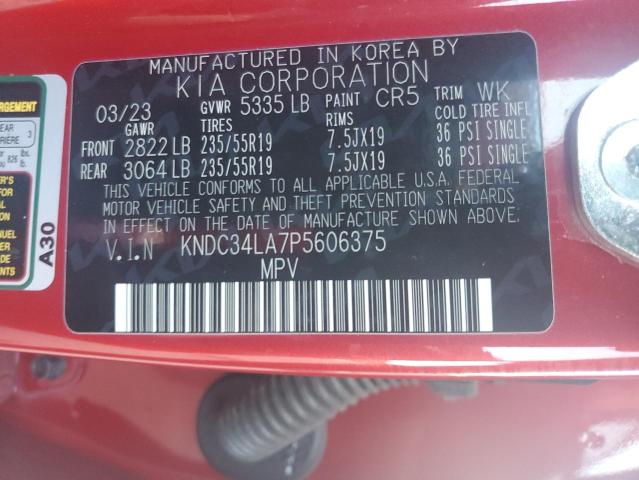 2023 KIA EV6 LIGHT KNDC34LA7P5606375