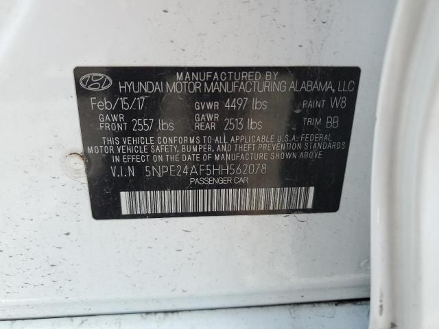 2017 HYUNDAI SONATA SE #3303884737