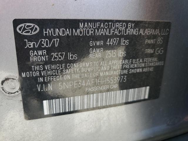 2017 HYUNDAI SONATA SPO 5NPE34AF1HH553973