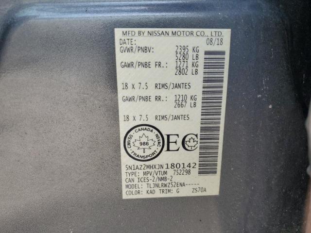 2018 NISSAN MURANO S - 5N1AZ2MHXJN180142