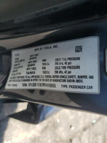 2023 TESLA MODEL 3 - 5YJ3E1EB7PF416055