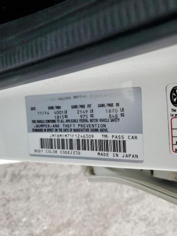 2015 MAZDA 3 GRAND TO - JM1BM1M71F1246309