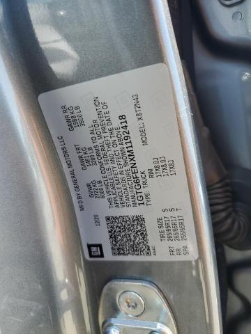 2021 GMC CANYON AT4 1GTG6FENXM1192418