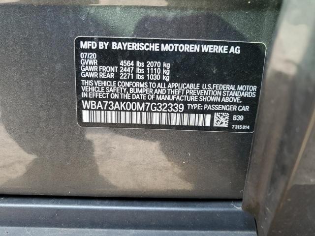 2021 BMW 228XI WBA73AK00M7G32339