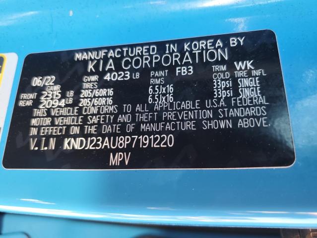 2023 KIA SOUL LX KNDJ23AU8P7191220