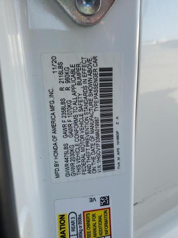 2021 HONDA ACCORD SPO - 1HGCV1F33MA019987