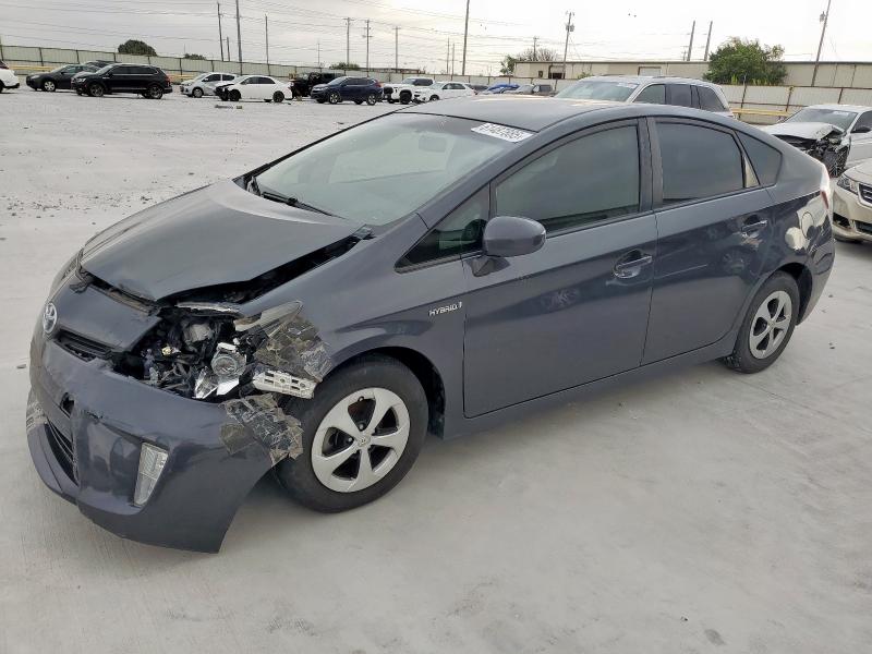 TOYOTA PRIUS 2014 gray  hybrid engine JTDKN3DU1E0381874 photo #1