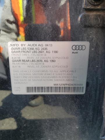 wa1lfafp4da093489 - 2013 Audi q5 premium plus - #61972605