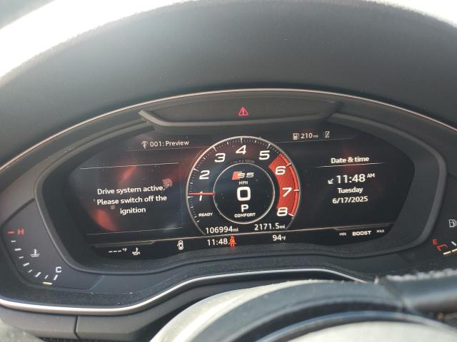 2018 AUDI S5 PRESTIG WAUC4DF55JA033435