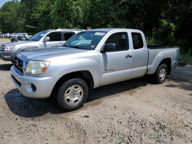 TOYOTA TACOMA ACC 2006 silver club cab gas 5TETX22N96Z232957 photo #1