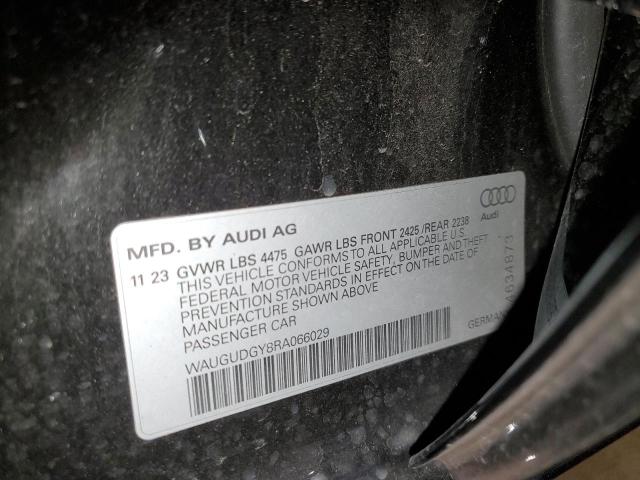 2024 AUDI A3 PREMIUM WAUGUDGY8RA066029
