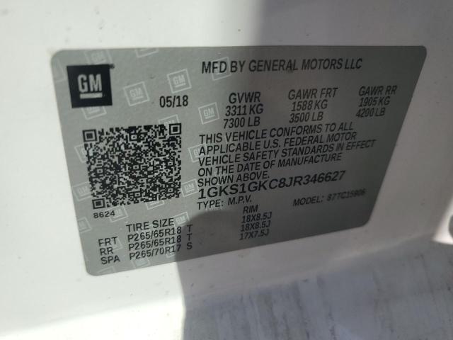 2018 GMC YUKON XL C 1GKS1GKC8JR346627