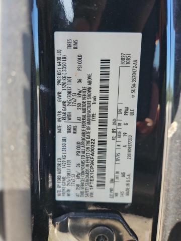 2019 FORD F150 SUPER - 1FTEX1CP9KFA00322