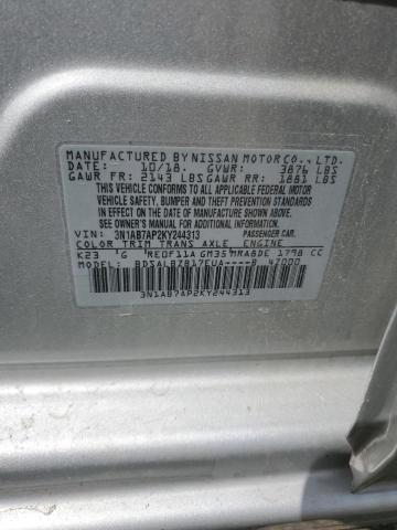 2019 NISSAN SENTRA S 3N1AB7AP2KY244313