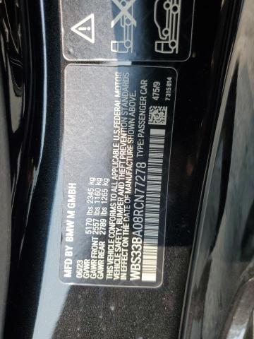 2024 BMW M4 COMPETI WBS33BA08RCN77278