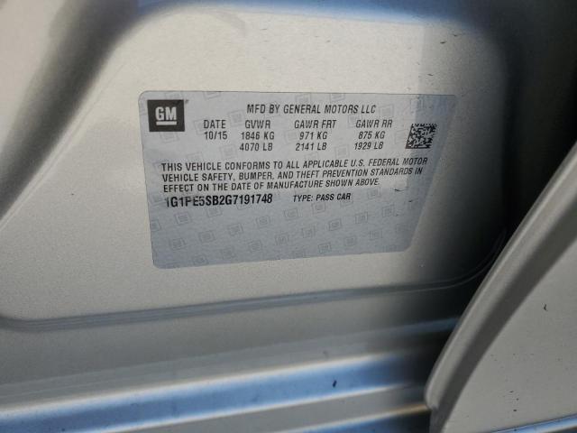 2016 CHEVROLET CRUZE LIMI - 1G1PE5SB2G7191748