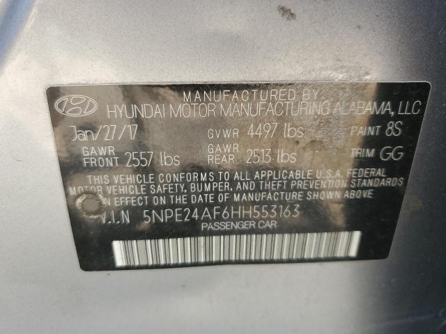 2017 HYUNDAI SONATA SE - 5NPE24AF6HH553163