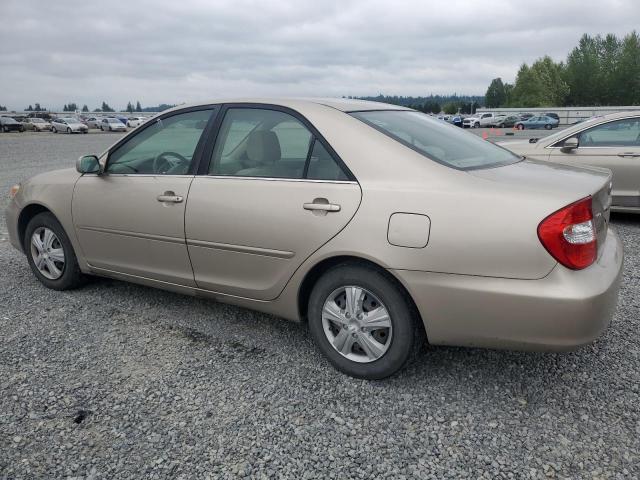 TOYOTA CAMRY LE 2002 tan  gas JTDBE32K520033590 photo #3