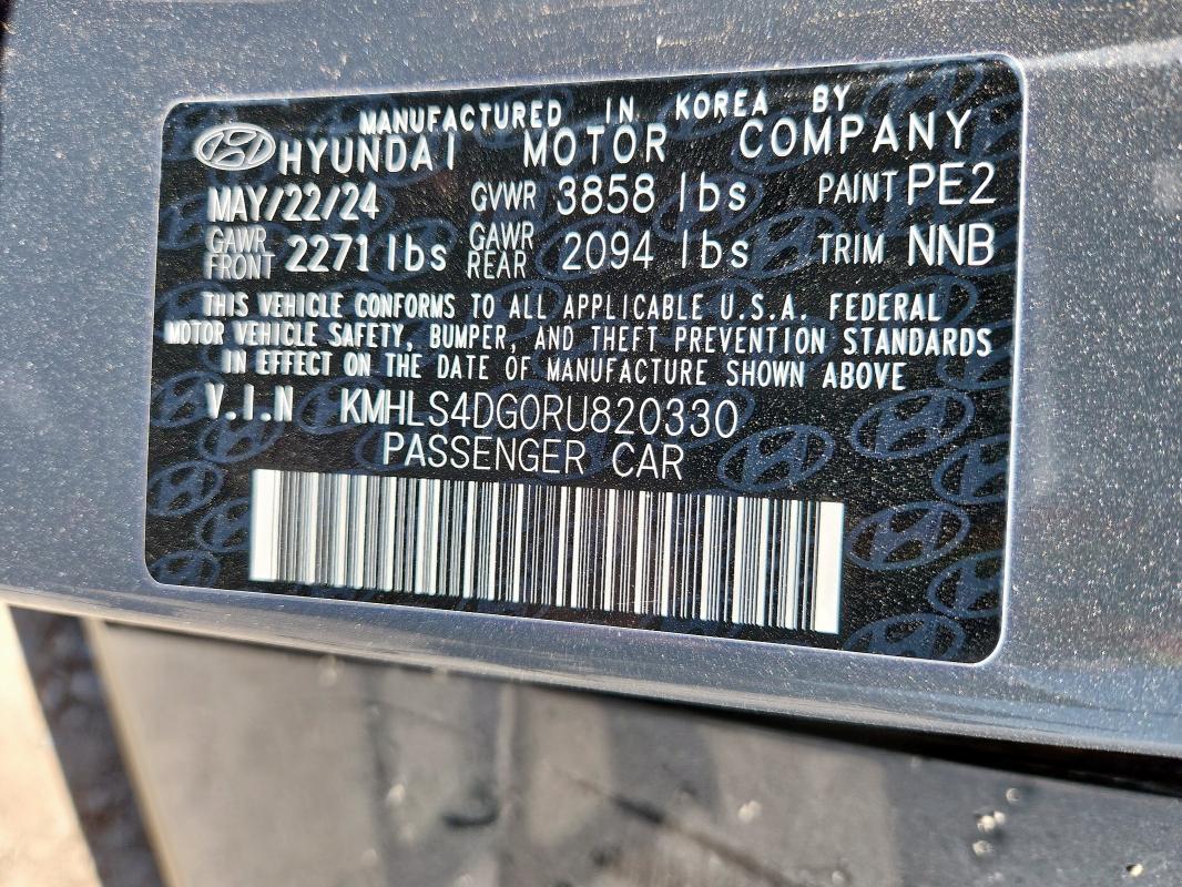 2024 HYUNDAI ELANTRA SE - KMHLS4DG0RU820330