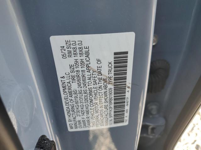 2024 HONDA RIDGELINE 5FPYK3F16RB019009