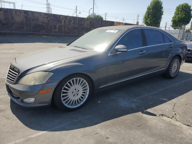 MERCEDES-BENZ S 550 2007 blue  gas WDDNG71X87A097402 photo #1