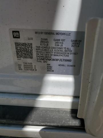 2023 CHEVROLET TRAVERSE H 1GNEVNKW3PJ175960
