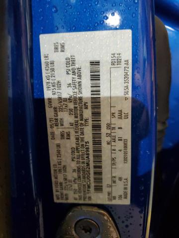 2021 FORD ESCAPE SE - 1FMCU0G62MUA69875