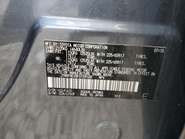 2015 TOYOTA RAV4 XLE JTMRFREV8FD159168