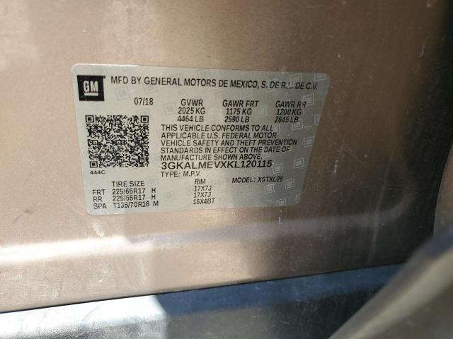 2019 GMC TERRAIN SL - 3GKALMEVXKL120115
