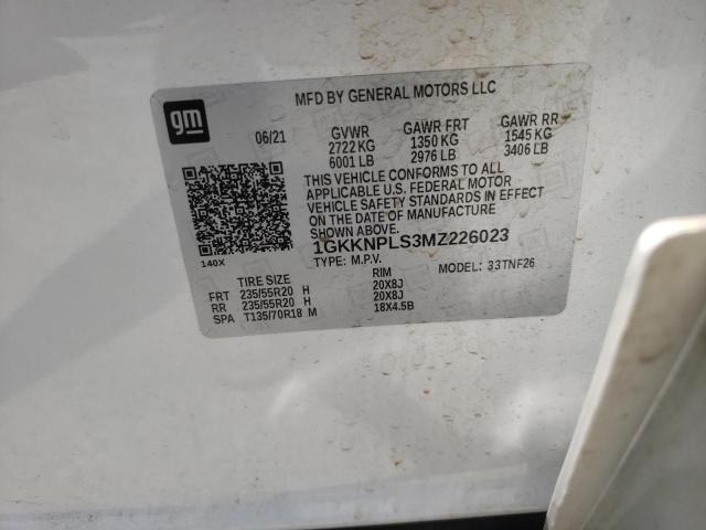 2021 GMC ACADIA DEN 1GKKNPLS3MZ226023